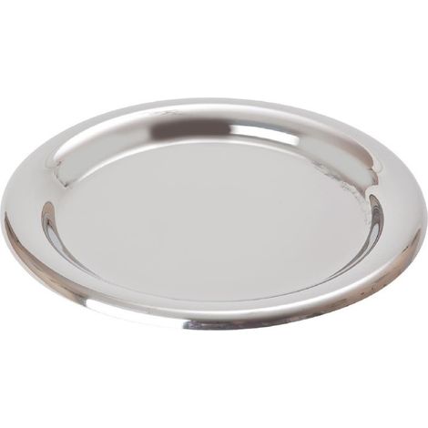Plateau à addition professionnel inox - 140 mm (1/2)