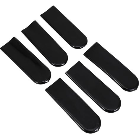 Couvercles de Poignée de Robinet en Pvc 6 Pièces Couvercles de Levier de Vanne à Bille Amovibles pour Robinets D'eau Intérieur et Extérieur (1/5)