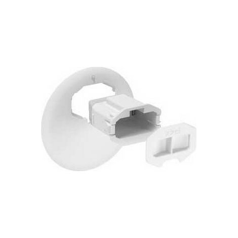 Schneider Electric – Couvercle DCL non affleurant pour boîte d'applique – Connecteur push-in – IPX4 – Pour installation murale – ALB71817 (1/2)