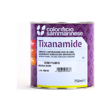 SMALTO ANTIRUGGINE 'TIXANAMIDE' Lt. 0,750 Grigio scuro (1/2)