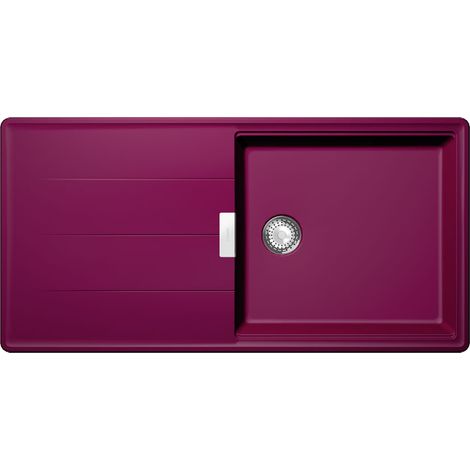 Schock Einbauspüle Cristadur Tia D-100L A Berry BRY Exzenterbedienung (1/3)