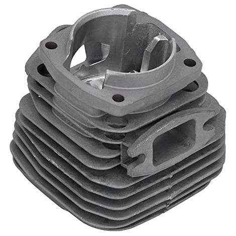 Kit pistone testa cilindro da 45,2 mm – per motosega a benzina 5800 da 58 cc – fasce elastiche, spinotti, fermi
