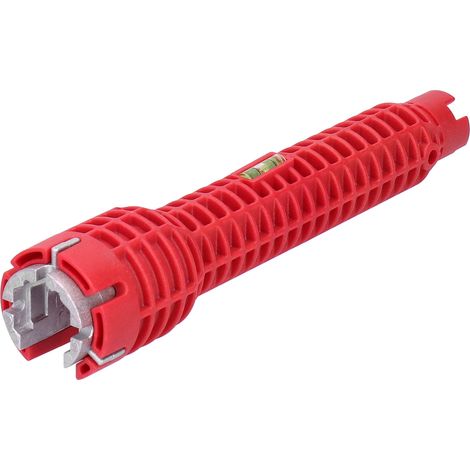 Clé à robinet, outil multifonction pour l'installation d'éviers, clé à molette pour robinet (1/5)
