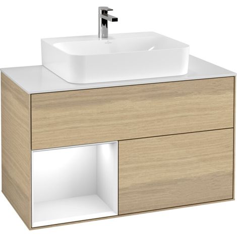 Villeroy & Boch G111GFPC Meuble sous-lavabo Finion G11 (1/2)