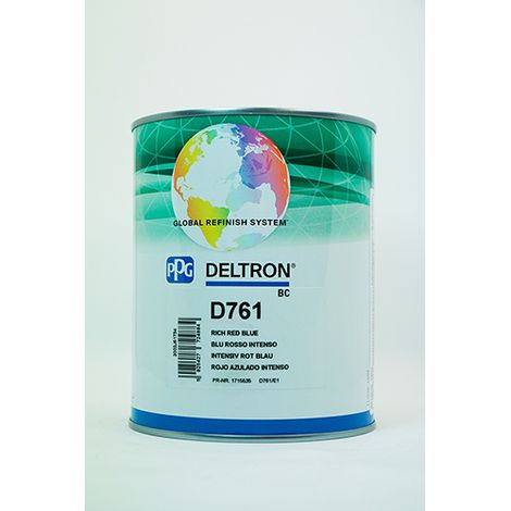PPG D761 DELTRON BC RICH RED BLUE LITRI 1