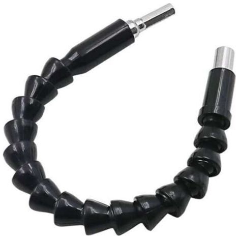 Aimant pour perceuse-visseuse avec tige flexible, tige d'extension flexible pour tournevis hexagonal (295 mm) pour perceuse-visseuse (1/3)