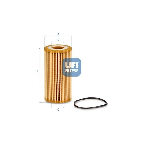 Filtro de aceite UFI 25.153.00