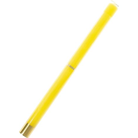 Jaune bougie, propre - étroit
