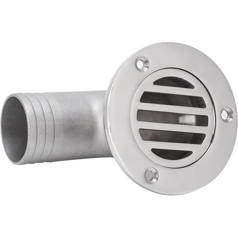 Évacuation marine en acier inoxydable 316, grille de pont étanche pour bateau.
