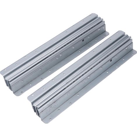Paire de glissières de tiroir 32 pouces, coulisse 800-1500mm, acier laminé à froid, charge 120kg, rail télescopique de remplacement, robuste et durable. (1/5)
