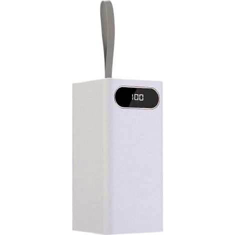 Boîtier de batterie DIY 28x18650 pour batterie externe 10W, blanc (1/5)