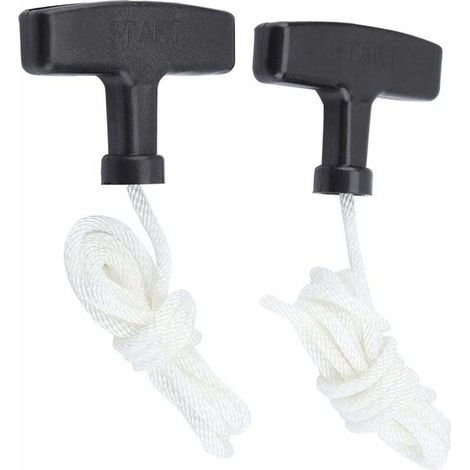 Cuerda De Arranque Automática - Nylon Reforzado 66 - Para Cortadoras De Cesped Y Recortadoras - 2 Unidades (1/5)