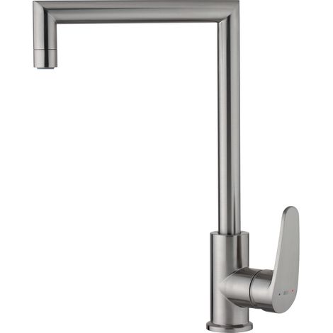 Essebagno Mitigeur évier Fangolo façon inox (1/3)