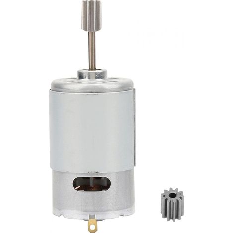 Moteur à grande vitesse, micromoteur 12 V avec moteur et tête de dent, moteur moteur RS550 pour enfants(12V550-23000) (1/5)