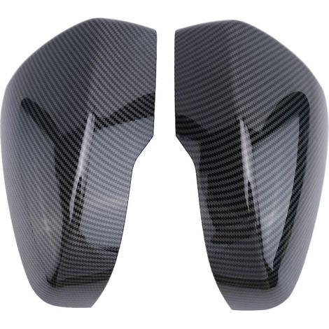 Pour XV Crosstrek 2017-2020, garniture de coque de rétroviseur latéral avant couleur fibre de carbone (1/4)