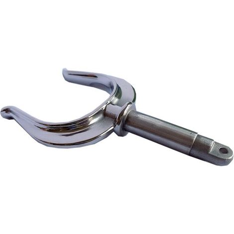 Stainless steel 316 oar fork for lifeboats, boats, rafts, yachts and other rowing equipment