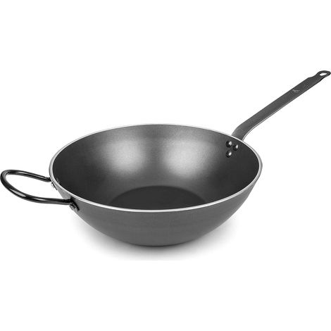 Lacor - 23830 - Wok Robust Aluminio 30 cm - Negro