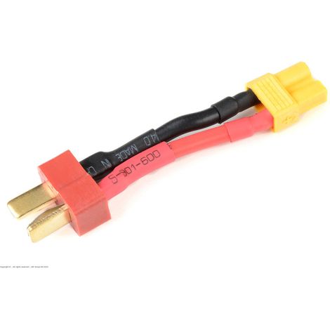 Revtec - Power Adapter Lead - Deans Socket XT-30 Socket - 14AWG Silicone Wire - 1 pc