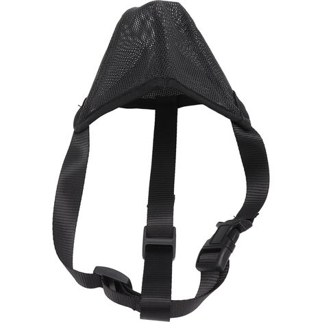 Muselière souple en maille pour chien, protection contre les appâts empoisonnés, avec sangles réglables, pour chiens de petite, moyenne et grande taille, 13 x 16 cm / 5,1 x 6,3 pouces (1/5)