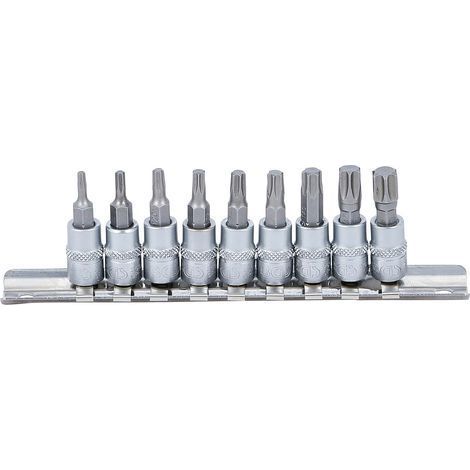 26 Douilles Torx T20-T70, Acier Chrome-Vanadium, Longueurs 50-140mm, Pour Atelier Mécanique (1/3)