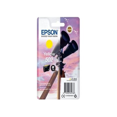 Epson Singlepack Yellow 502 Ink C13T02V44010
