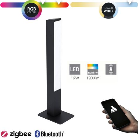 Eglo SIMOLARIS-Z lampada connessa nera 5,5x5,5x51,5 cm (1/4)