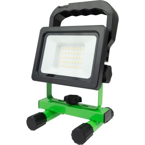 Projecteur LED 20W 1600lm 5000K IP54 Ecolight batterie (1/5)