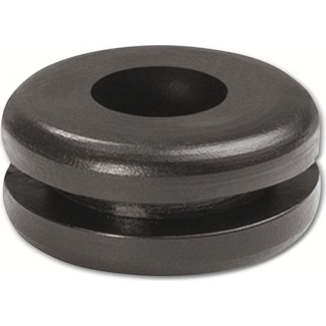 HellermannTyton Tülle HV1207 PVC schwarz (1/2)