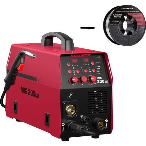 Saldatrice, funzionalità 6 in 1, uscita 200 Amp, D (1/2)