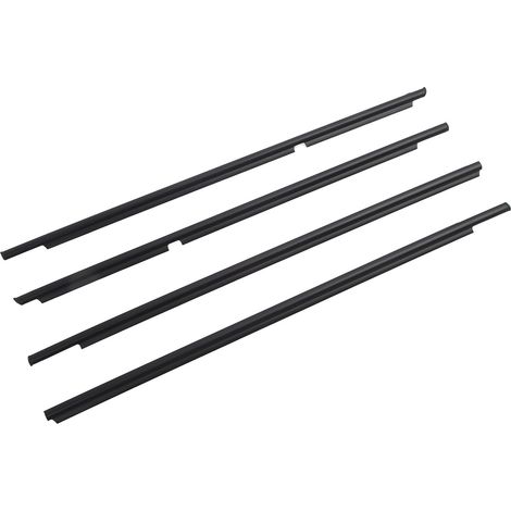 joints d'étanchéité extérieurs de vitre de porte 68161 35060 en caoutchouc pour Toyota 4Runner 2003 à 2009 (1/5)