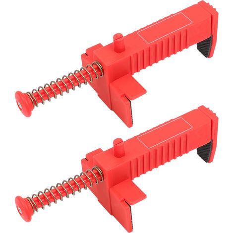 Lot de 2 outils de mesure de nivellement de revêtement de brique - Outil de mesure de nivellement - Accessoire d'ingénierie - Construction de maçonnerie (1/5)
