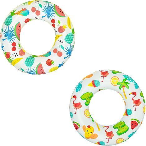 Set mit 2 aufblasbaren Kinderschwimmringen 61 cm (1/5)