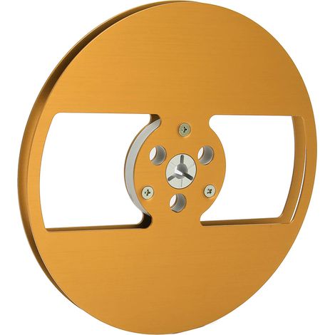 Bobine de ruban vide 1/4 7 pouces en alliage d'aluminium, 2 trous, bobine réceptrice universelle pour machine à ouverture de ruban, pièce pour TEAC Gold (1/5)