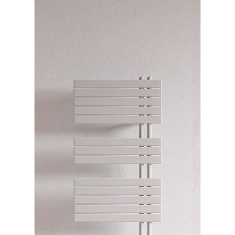 Radiateur sèche-serviettes eau chaude IRSAP - Soul - Blanc - 605W - SRL055B01IR01NNN03 (1/2)