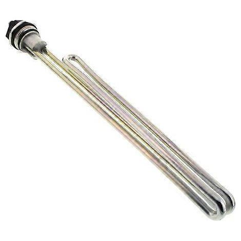 Élément chauffant de chauffe-eau 240 V 4500 W, bride filetée de 1 3/8 pouce, conception à ligne centrale de récupération de chaleur rapide. (1/5)