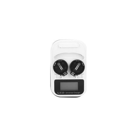 Chargeur de Batterie au Lithium Bouton Rechargeable 1 pièces écran LCD Maximum 300MA Chargeur à Double Fente pour LIR2016 LIR2025 LIR2032 100-240V (1/4)