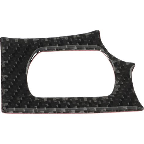 Autocollant de remplacement pour bouton de démarrage moteur en fibre de carbone, avec cadre en fibre de carbone, pour Corvette C6 2005-2007 (1/5)