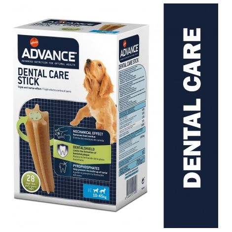 Advance Deltal Care Stick Medium / Maxi - Ayuda al Cuidado Dental de Perros Medium y Maxi - 28 Ud