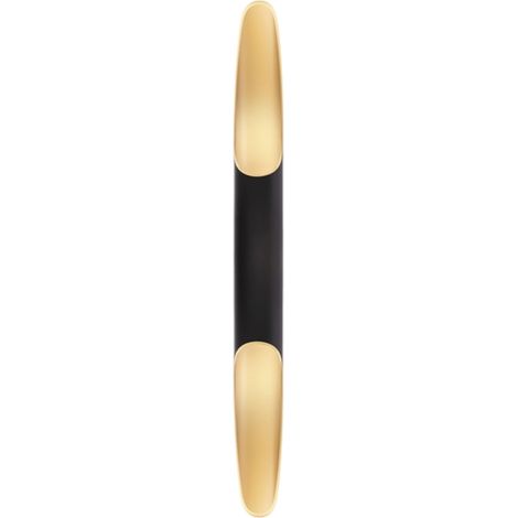 Applique interieure led apodis 800 noir et or - dekolight