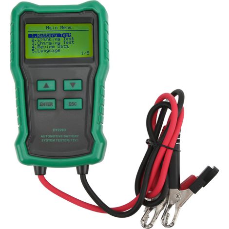Testeur de batterie numérique 12V haute précision pour voitures motos AGM batteries plates spirales (1/5)