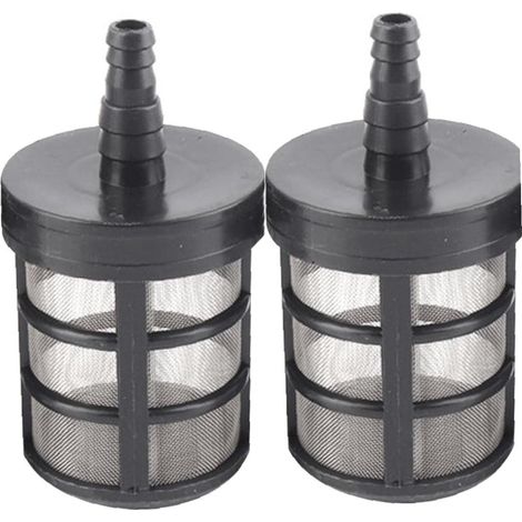 Paquete de 2 filtros para mangueras de agua, filtros para lavado de autos y riego de jardín.