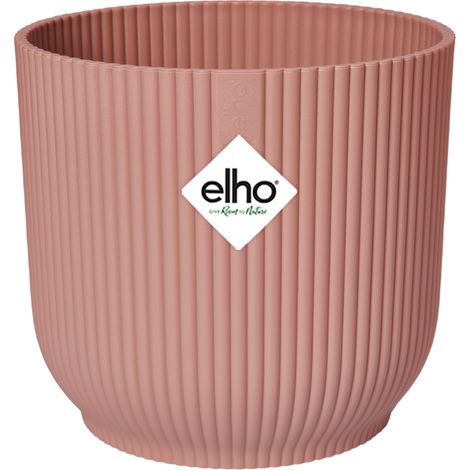 Elho Vibes Fold Round 35 Delicate Pink Vaso Rotondo