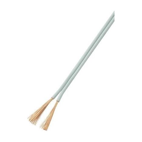 TRU COMPONENTS 93030c524 Cavo per cablaggi 2 x 0.50 mm² Bianco 25 m