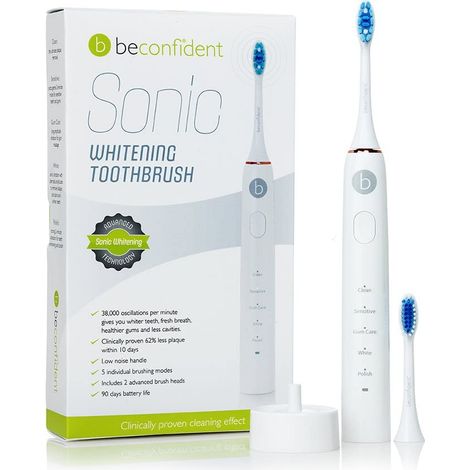 Sonic Elektrische Whitening-Zahnbürste Weiß/Rose Gold