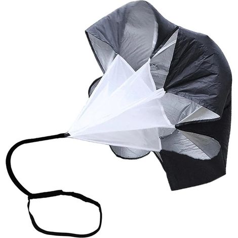 1 Parachute de résistance, léger et portable, pour entraînement de vitesse, football et course, tous niveaux (1/5)
