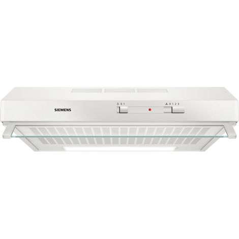 Siemens iQ100 LU62LFA21 Teleskop- oder extraflache Haube White 250 m³/h D (1/5)