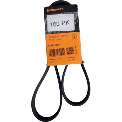 6pk1125 cinghia poly-v alternatore servizi marca continental (1/5)