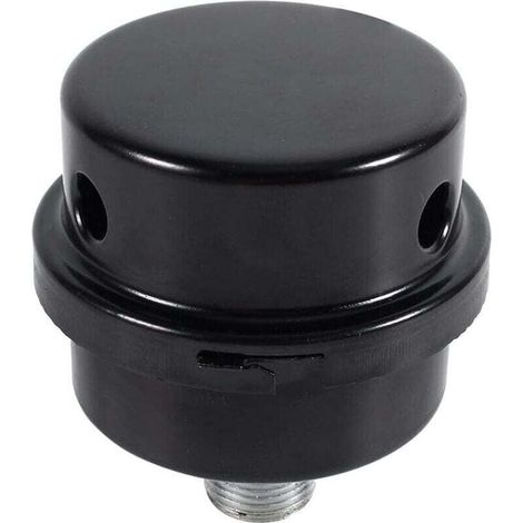 Zubehör für Luftkompressoren, geräuscharmer Filter für Luftkompressoren (3/8" 16 mm Gewinde) (1/4)