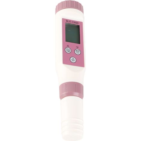 Stylo de détection de la qualité de l'eau intelligent 7 en 1 avec sonde haute sensibilité, Bluetooth, pH, TDS, EC, ORP, SG et thermomètre. (1/4)