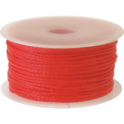 FLIESENLEGERSCHNUR ROT 1,7MM X 50M